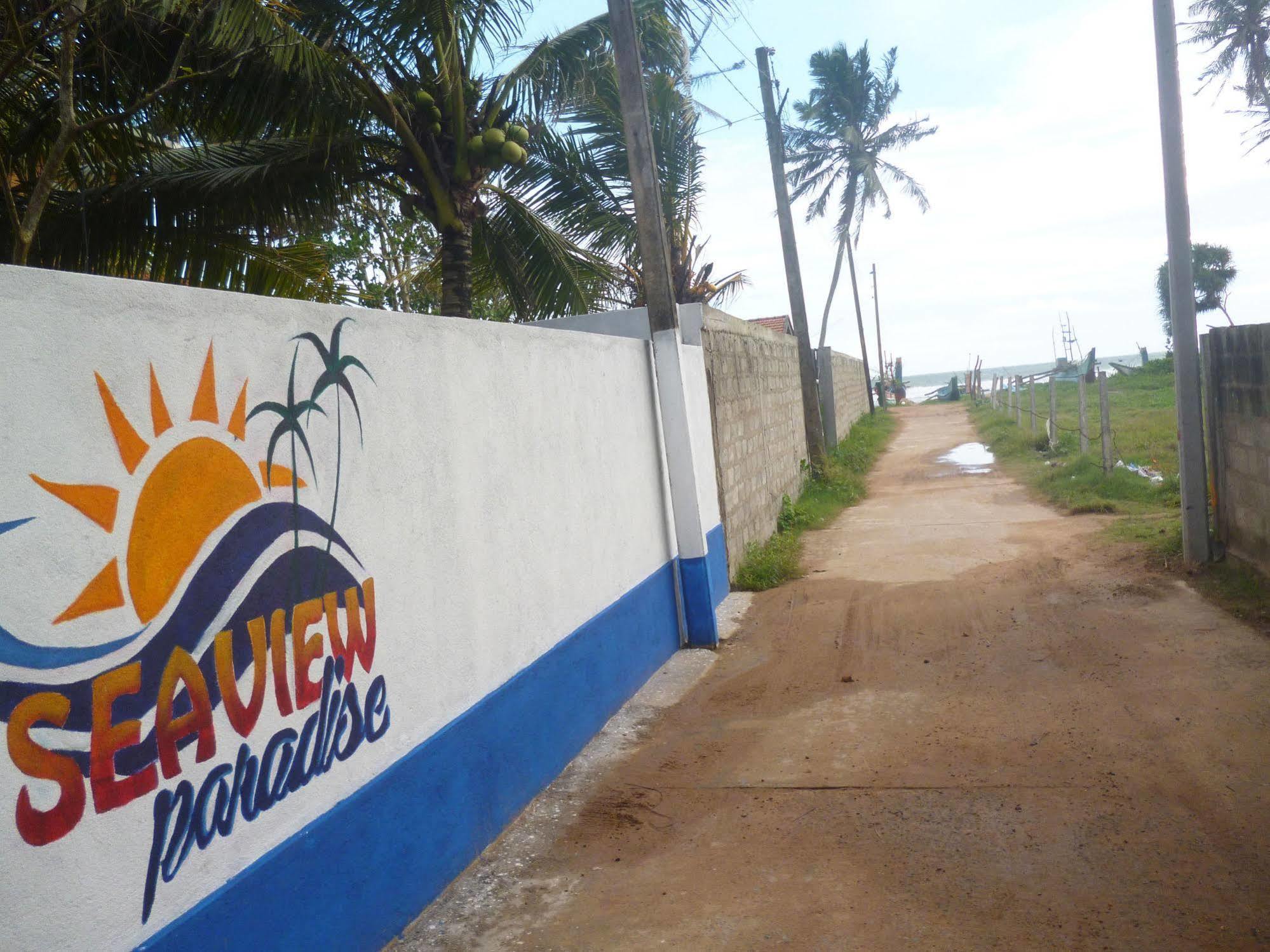 Seaview Paradise Inn Weligama Exteriör bild